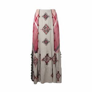 Soft Surroundings Bohemian Aztec Maxi Skirt Size Large